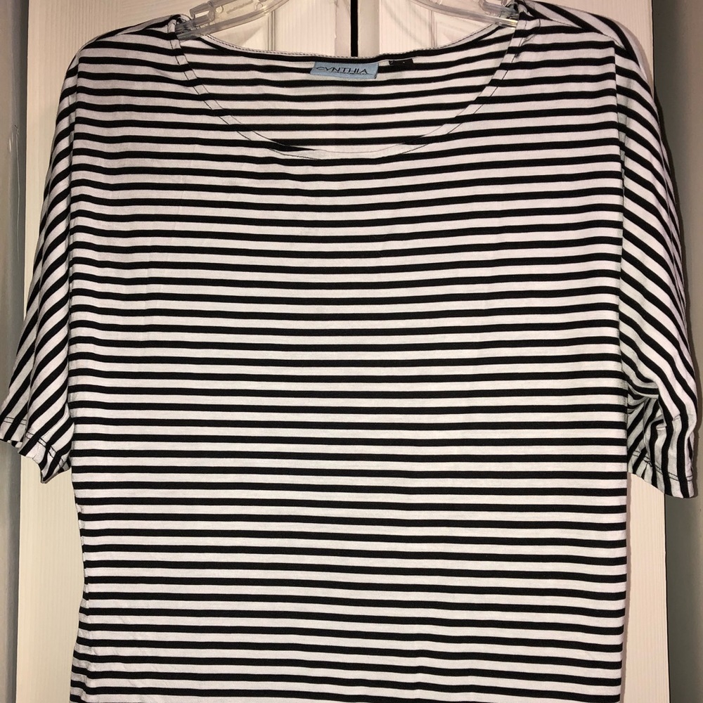 Striped cynthia top